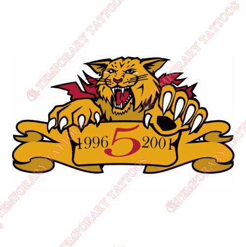 Moncton Wildcats Customize Temporary Tattoos Stickers NO.7439